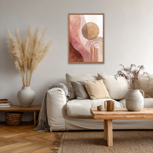 Abstract Arches Fine Boho Art Poster