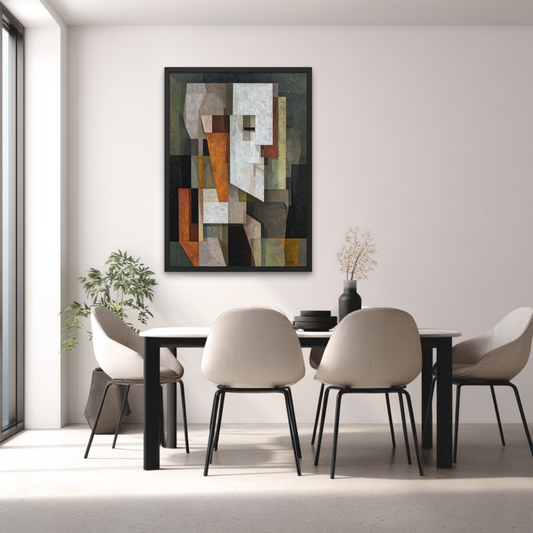 Obscura Form Abstract Poster