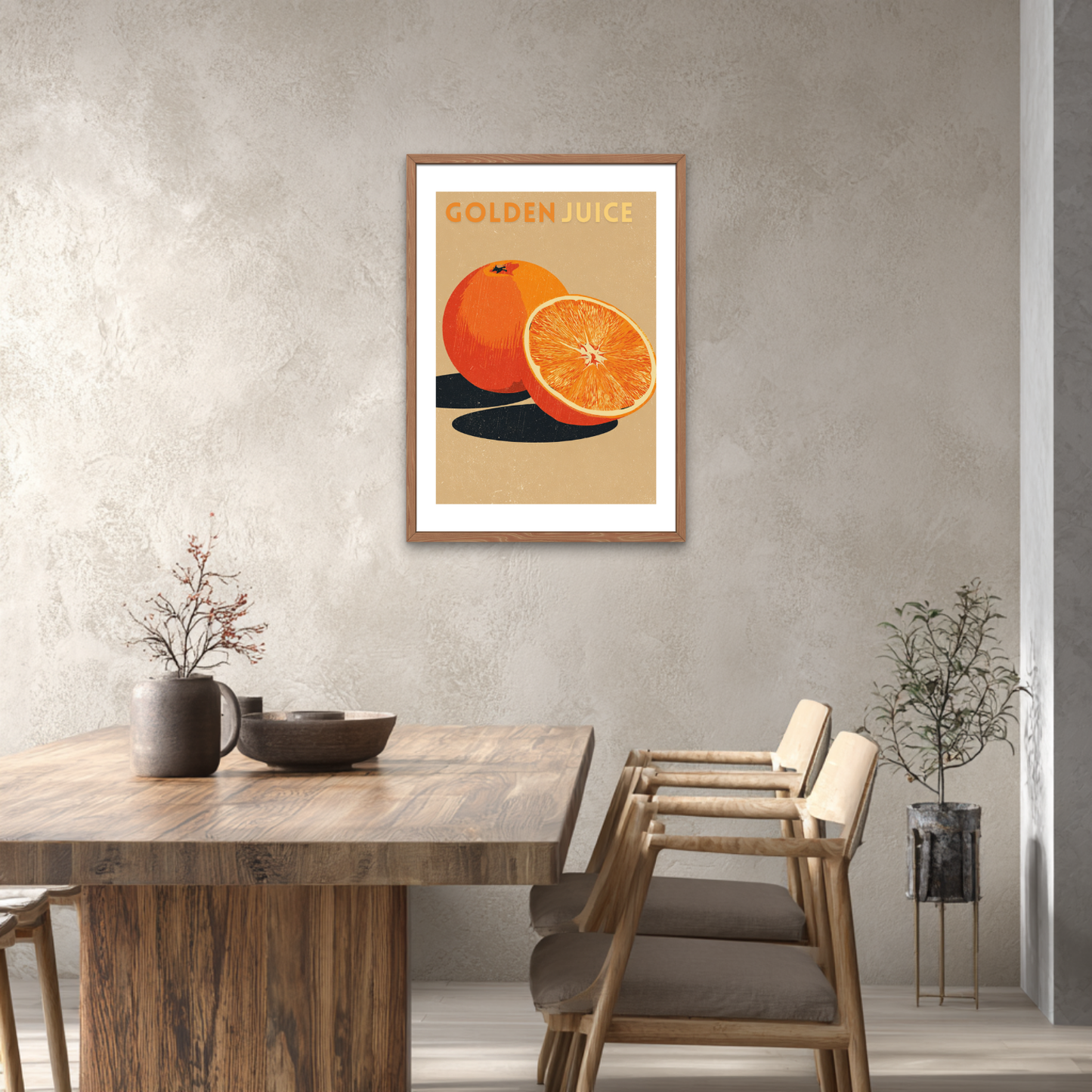 Golden Juice Poster