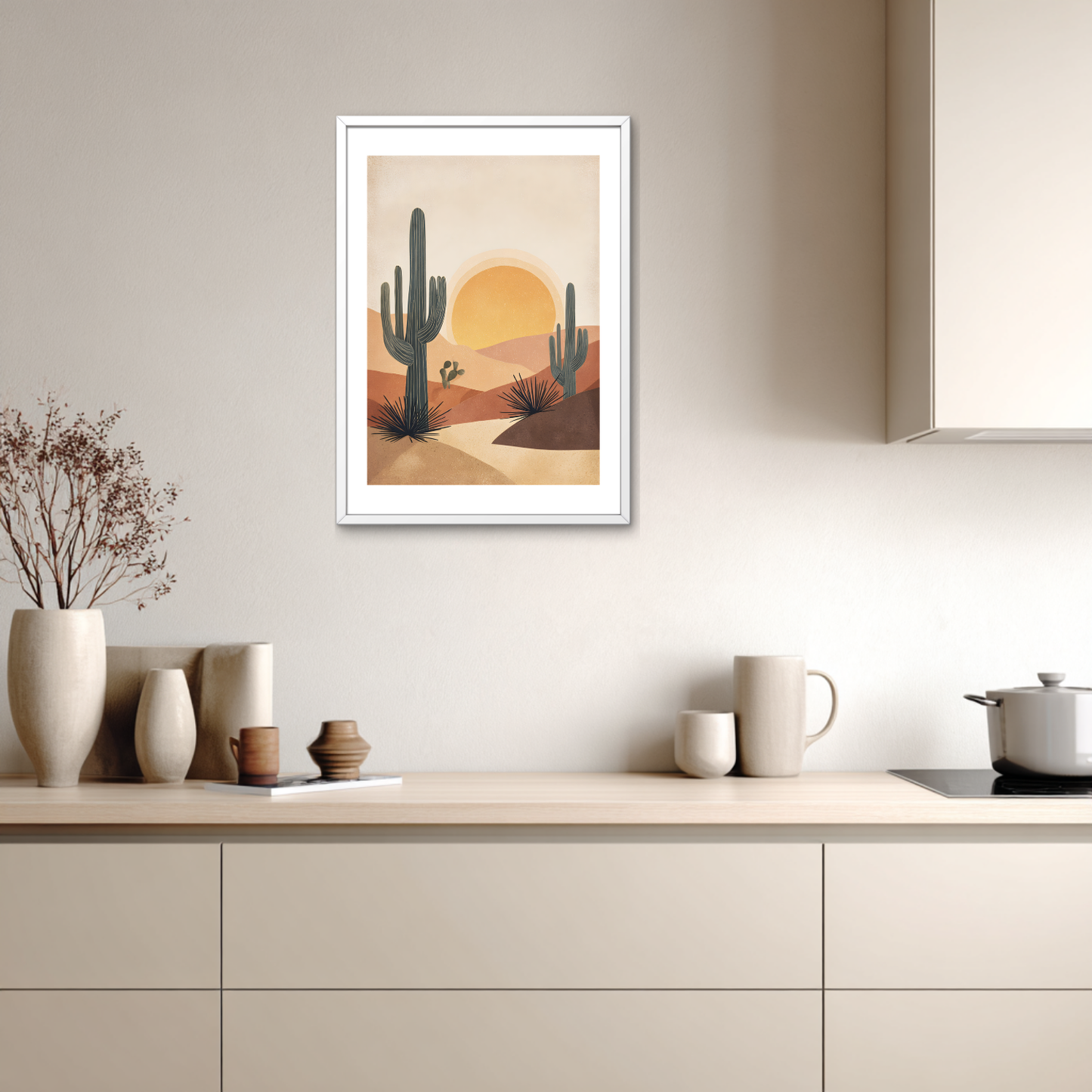 Golden Dunes Poster