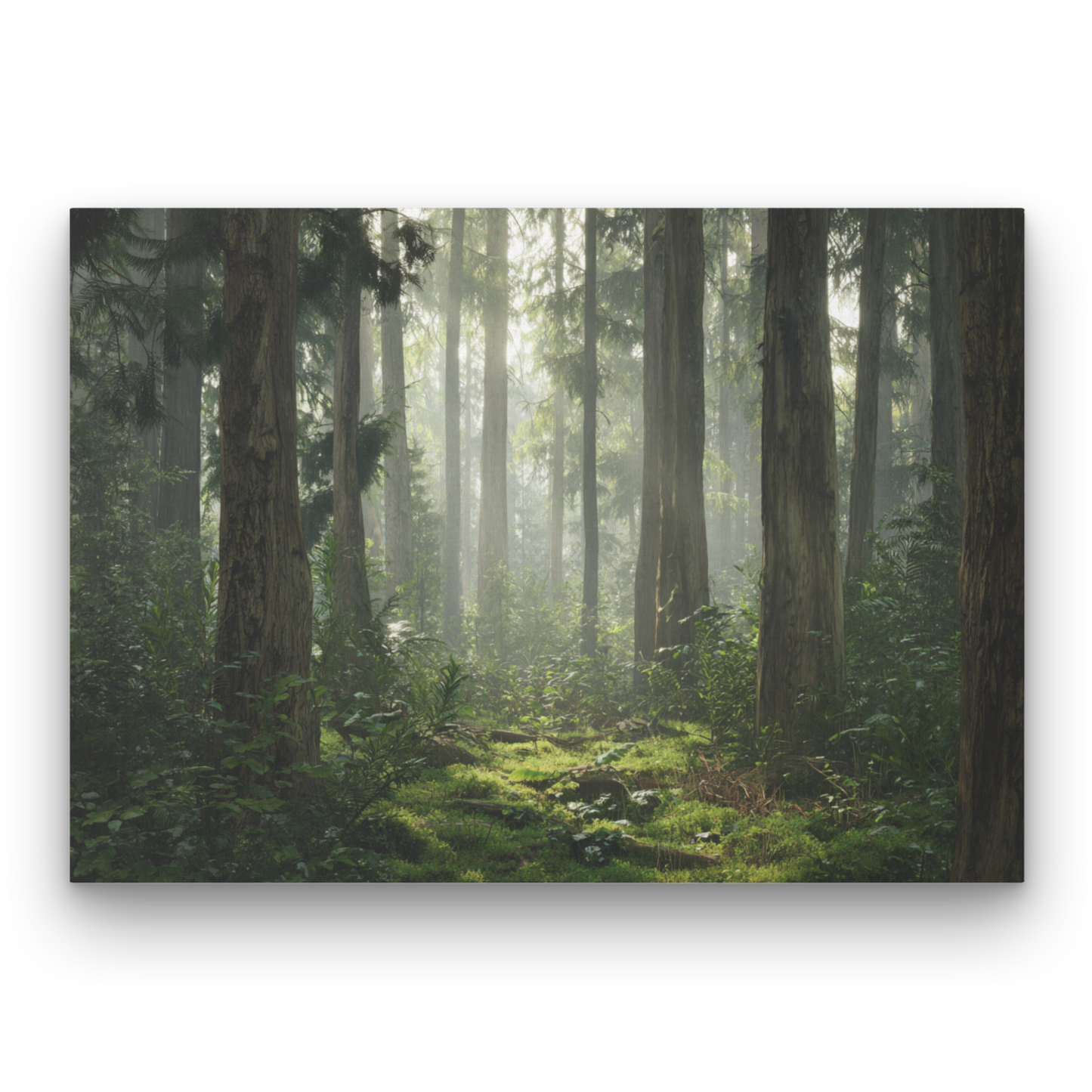 Emerald Silence Leinwandbild