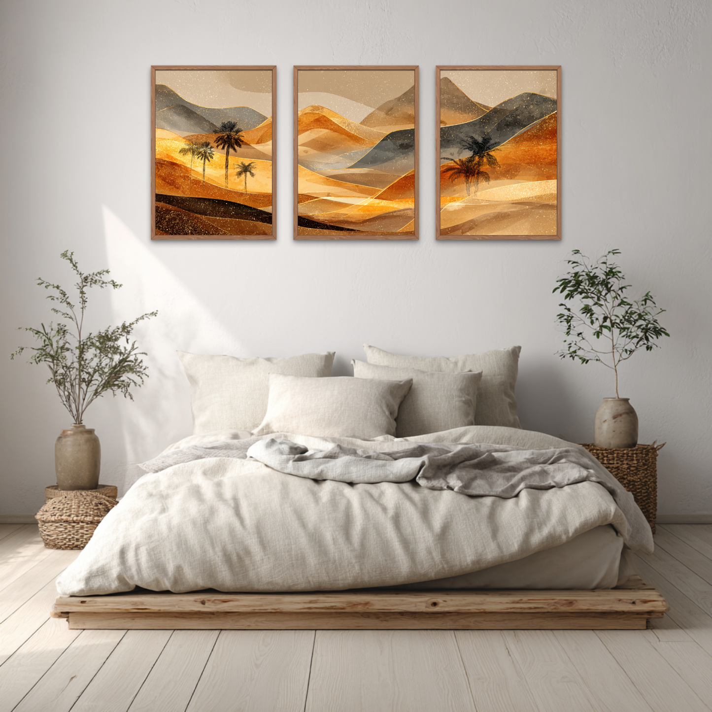Oriental Landscape Boho Art Bilderwand