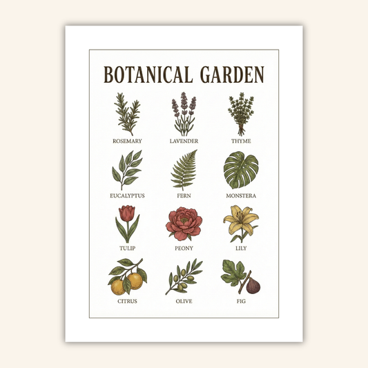 Botanical Garden Poster