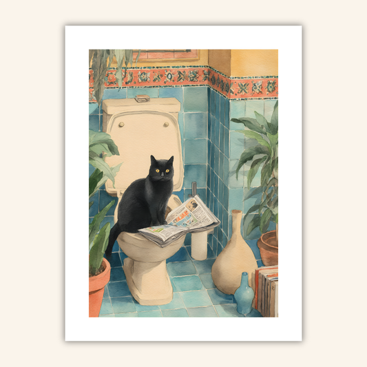 Busted Katze Poster