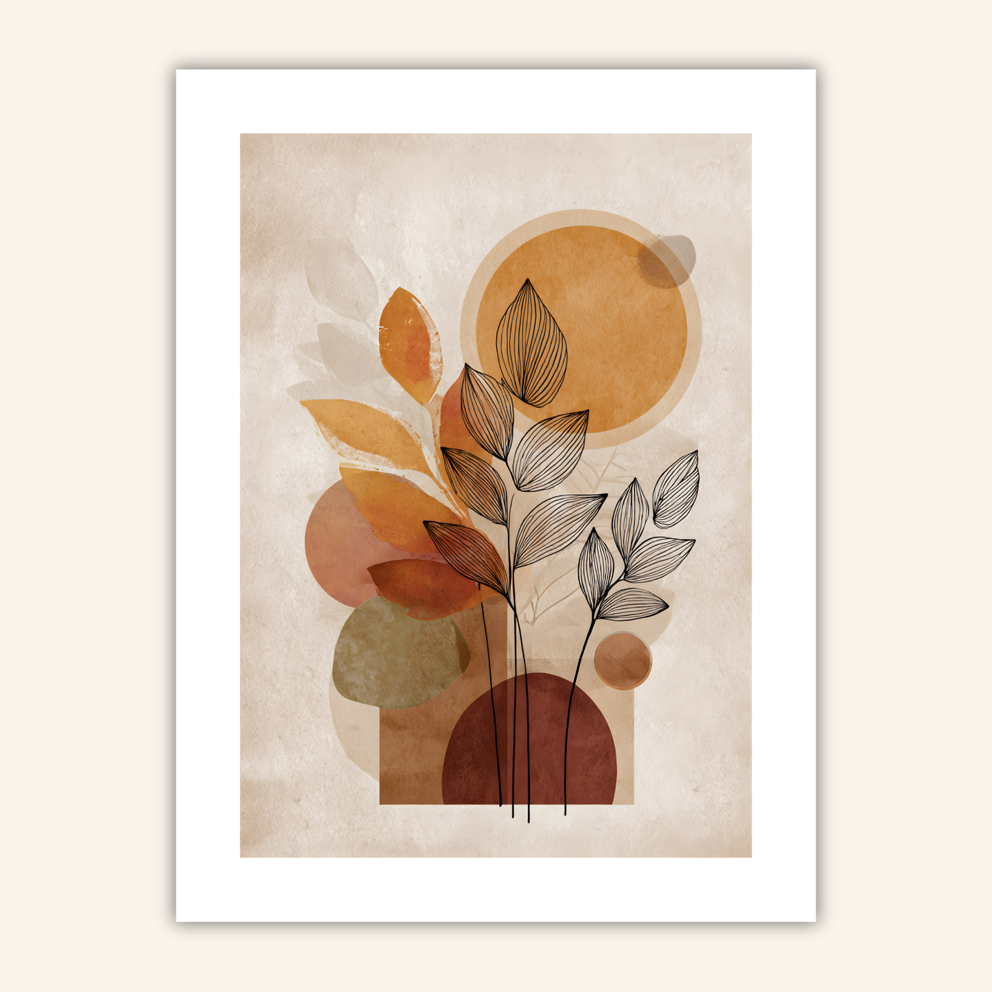 Sunlit Botanica Poster