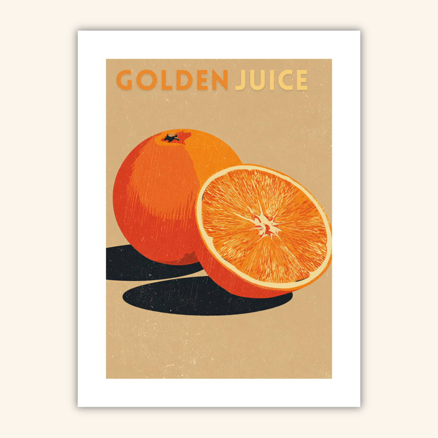 Golden Juice Poster