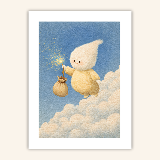 Cloudy Sand Poster