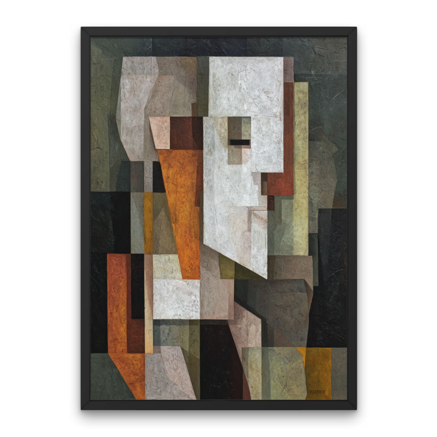 Obscura Form Abstract Poster