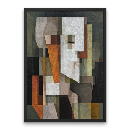 Obscura Form Abstract Poster