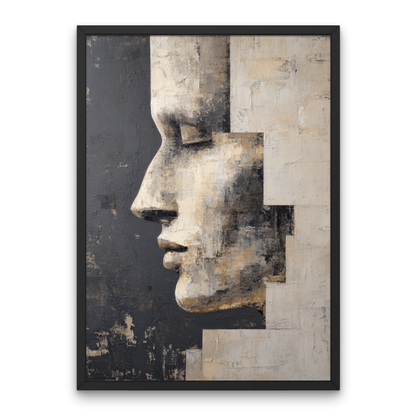 Fragmenta Silence Abstract Poster