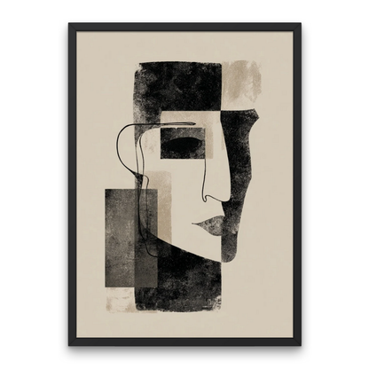 Liora Frame Abstract Poster