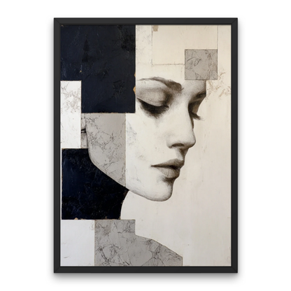 Liora Frame III Abstract Poster