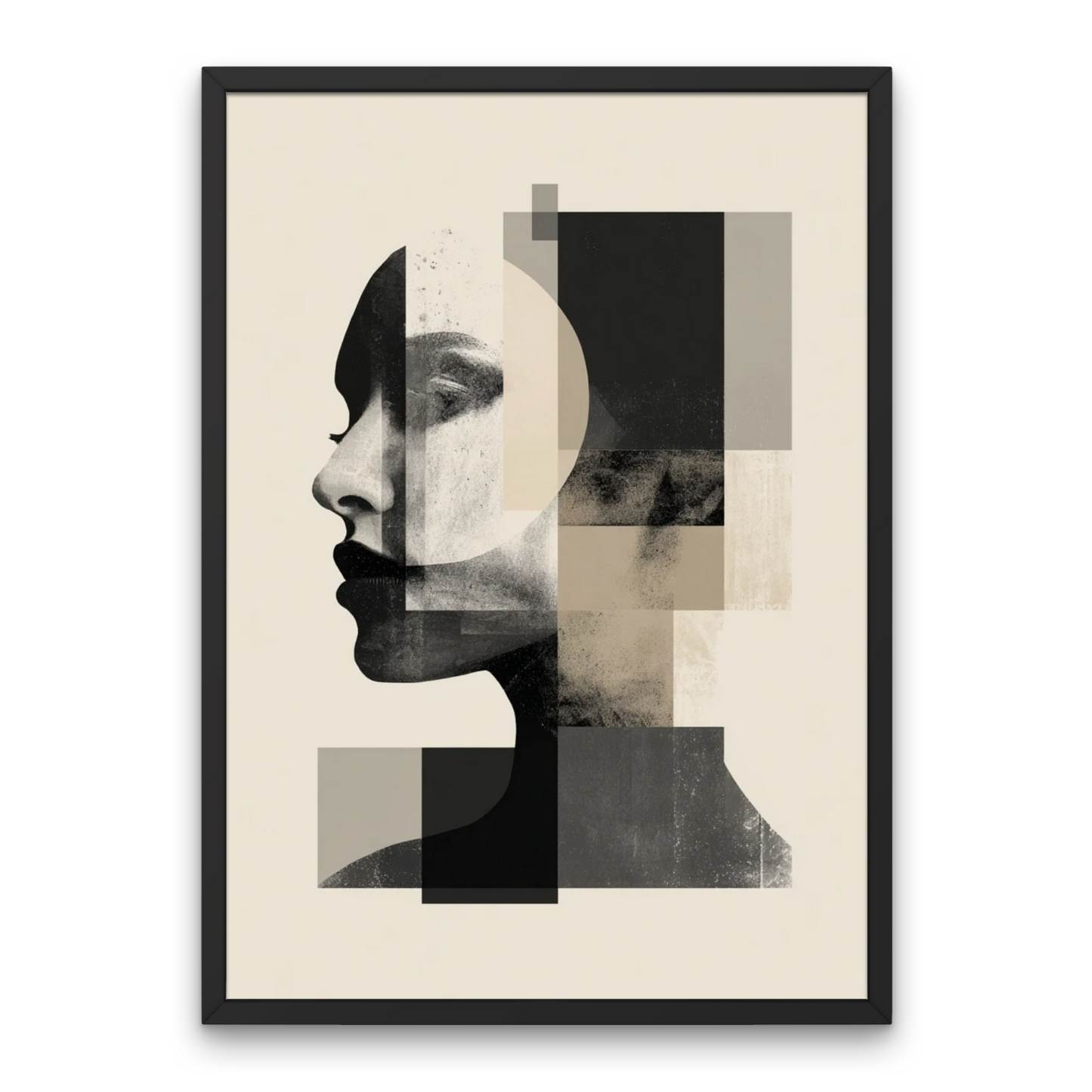 Liora Frame II Abstract Poster