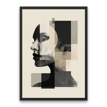 Liora Frame II Abstract Poster