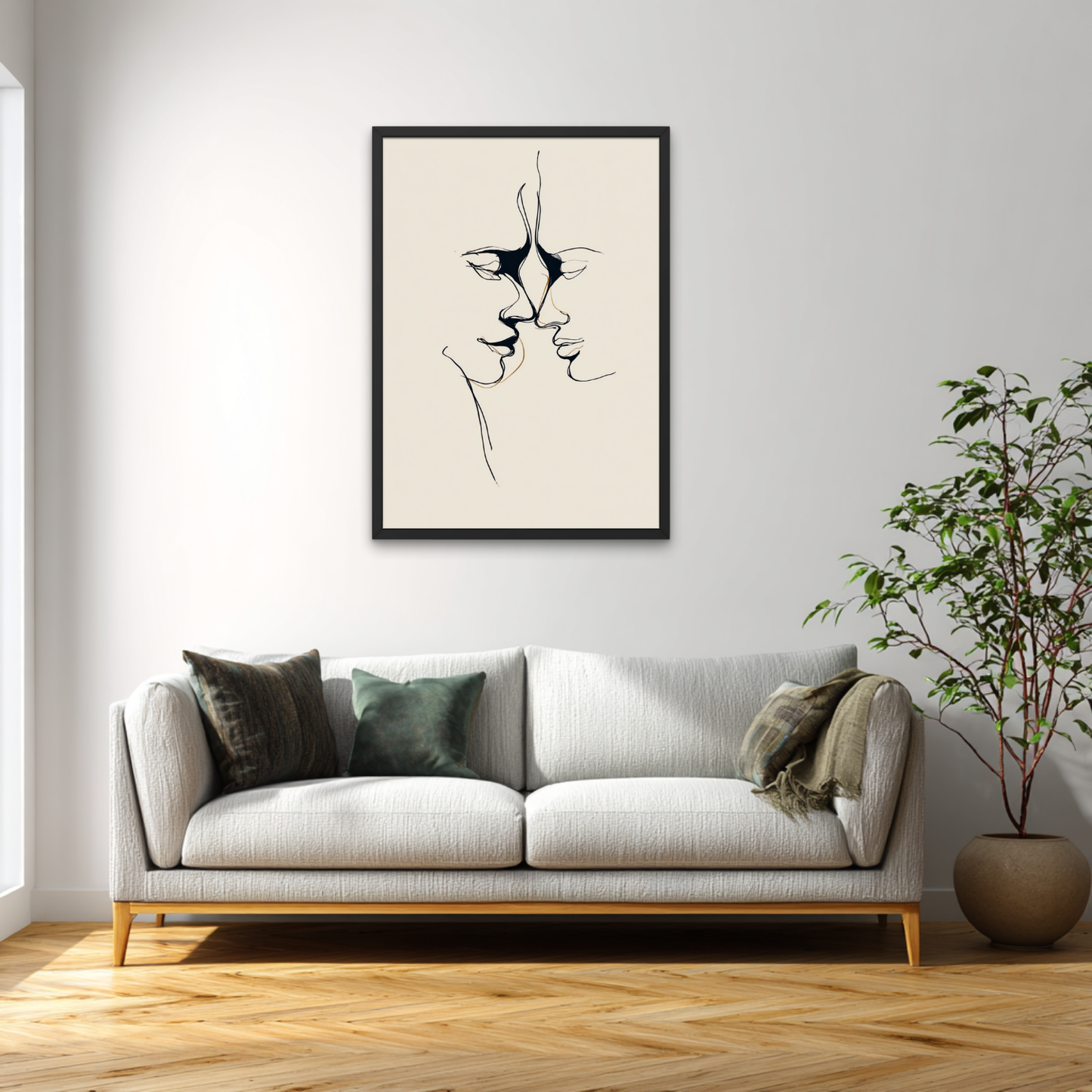 Togetherness Minimalistic Poster
