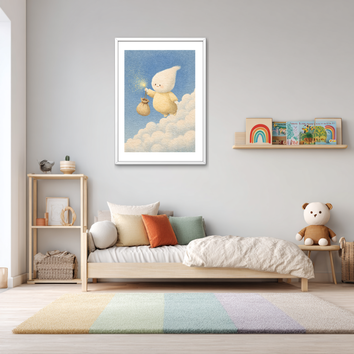 Cloudy Sand Poster