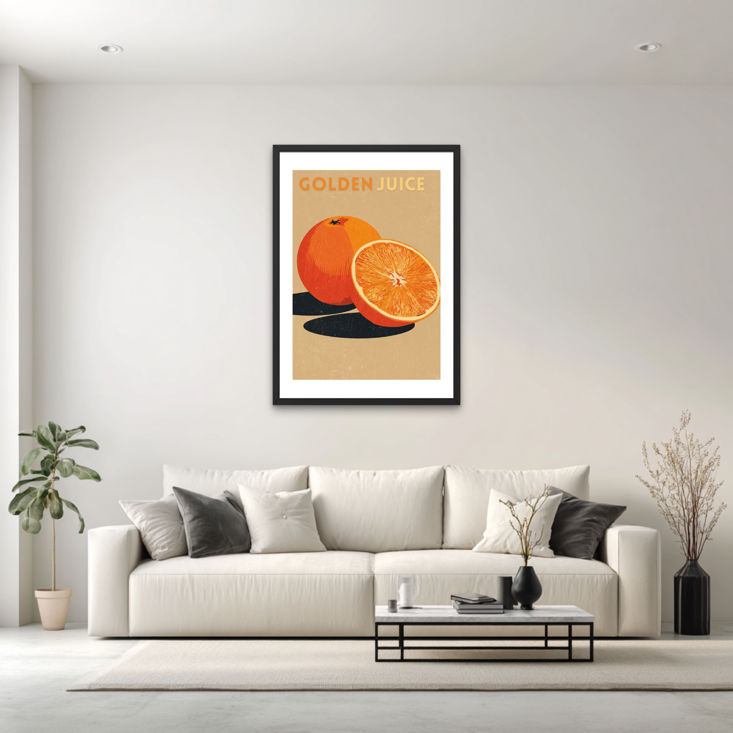 Golden Juice Poster
