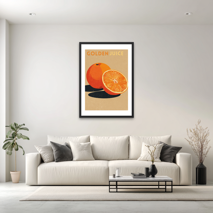 Golden Juice Poster