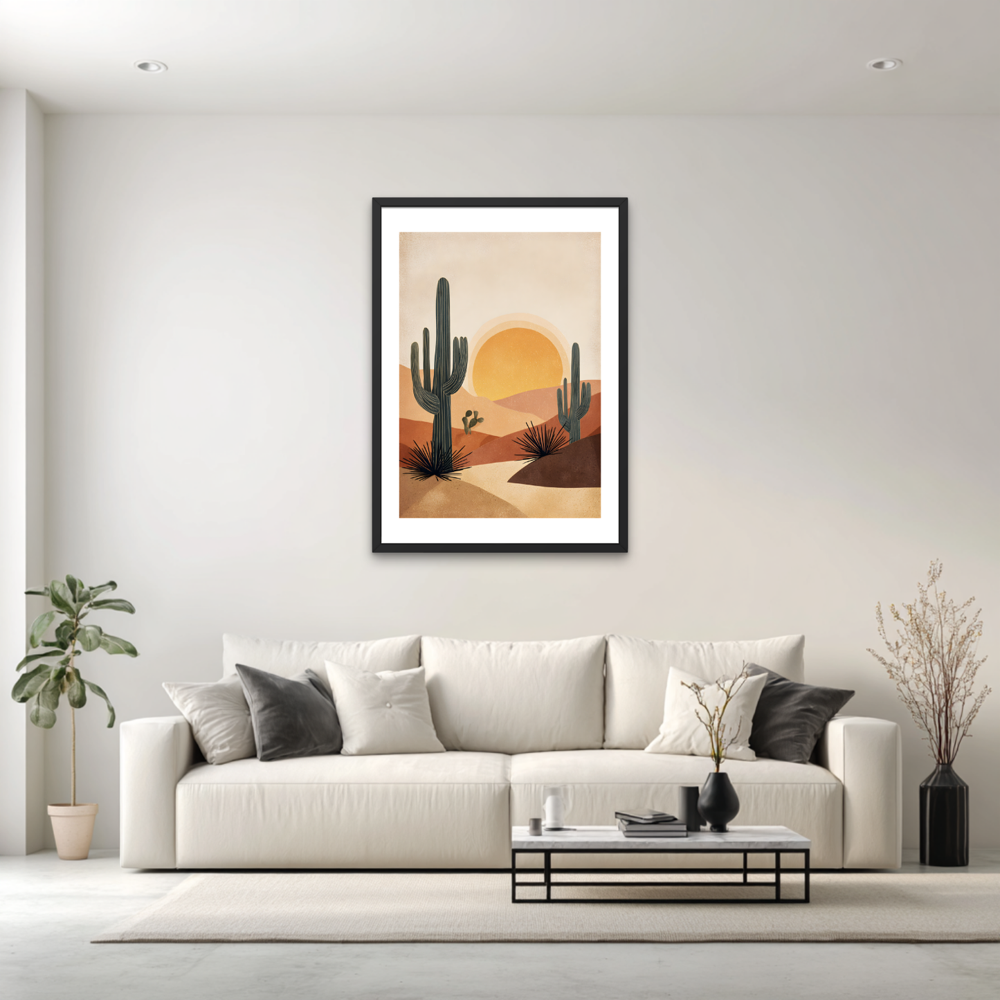 Golden Dunes Poster