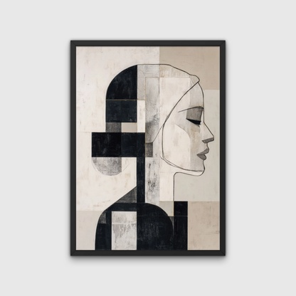 Liora Frame IV Abstract Poster
