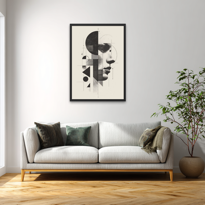 Astralis Gaze II Abstract Poster