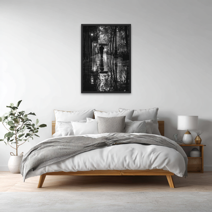 Rainy Day Solitude Poster