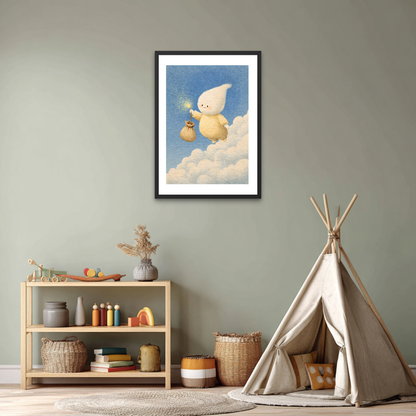 Cloudy Sand Poster