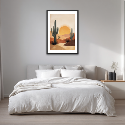 Golden Dunes Poster