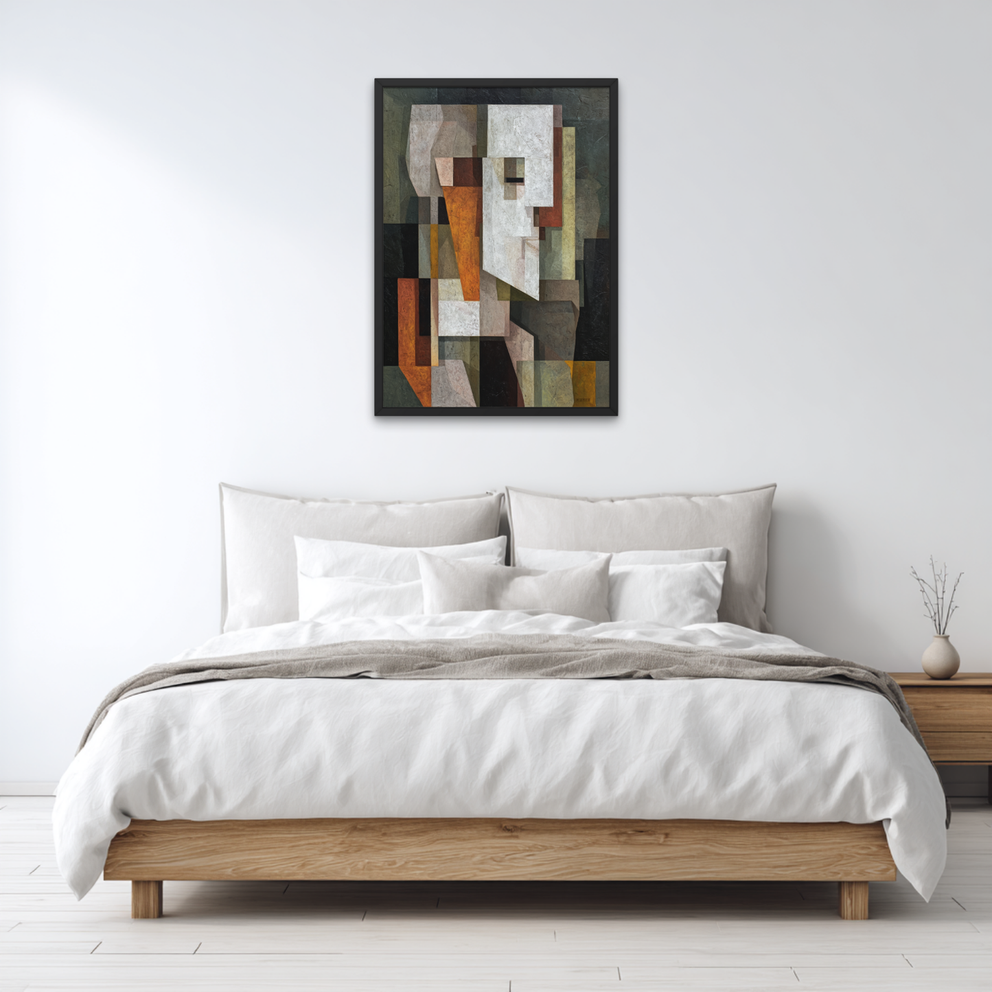 Obscura Form Abstract Poster