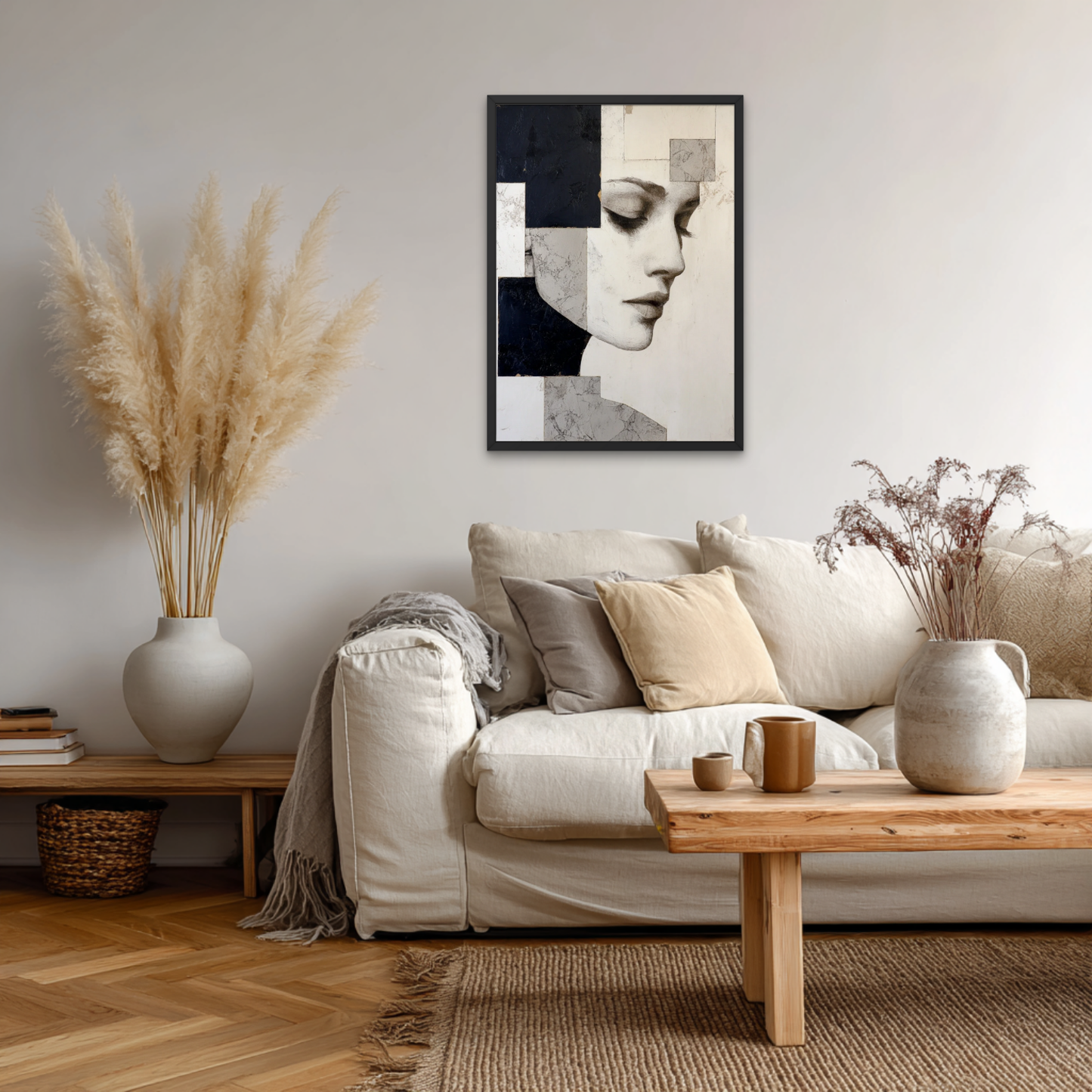 Liora Frame III Abstract Poster
