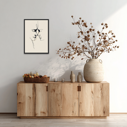 Togetherness Minimalistic Poster