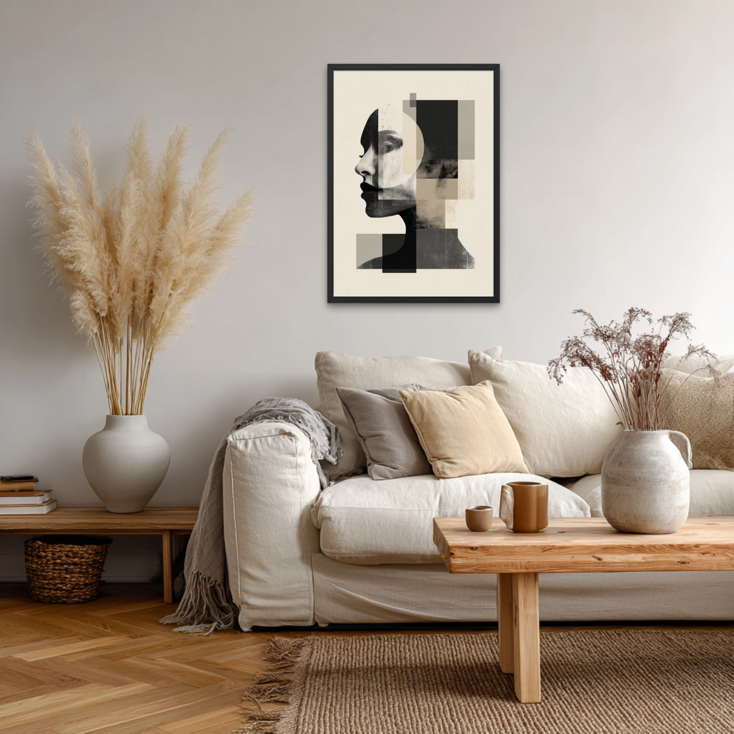 Liora Frame II Abstract Poster