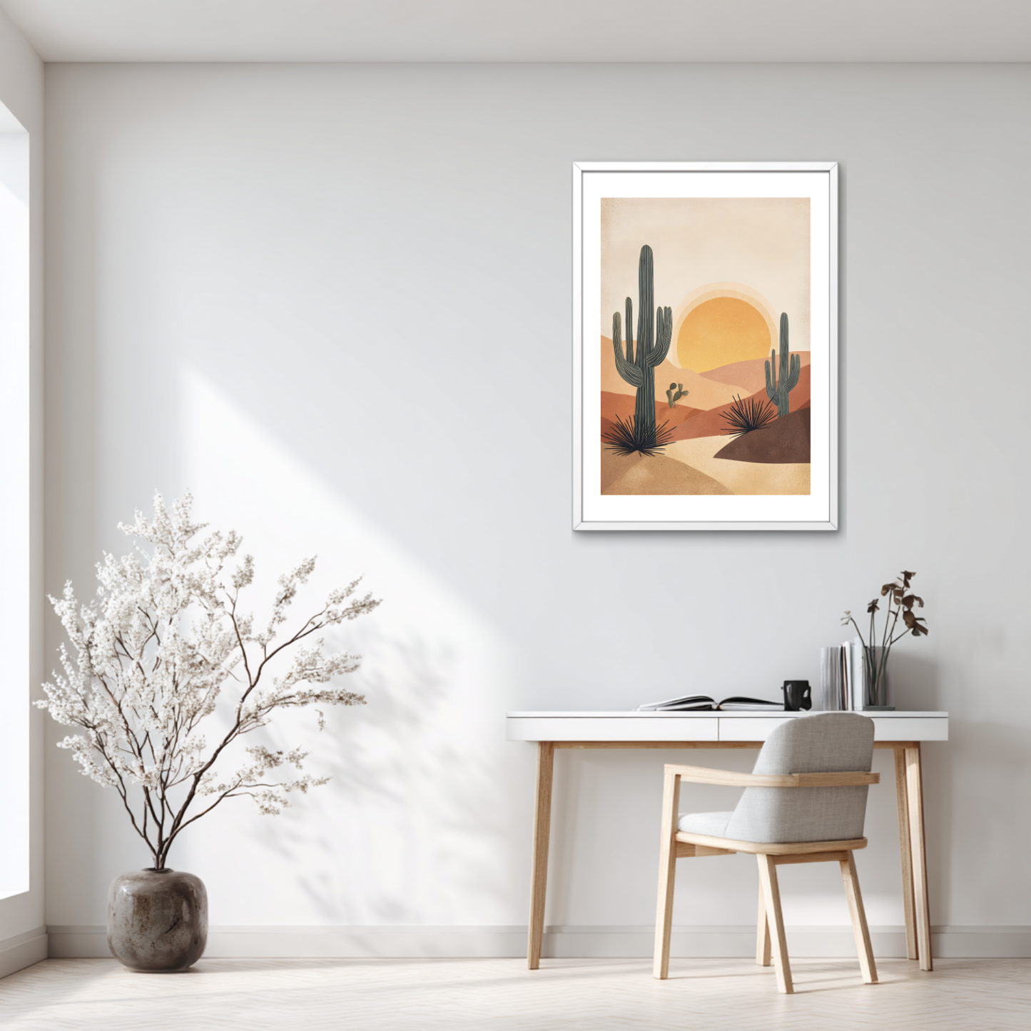 Golden Dunes Poster