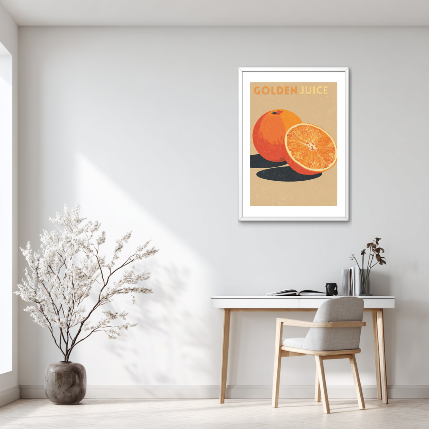 Golden Juice Poster