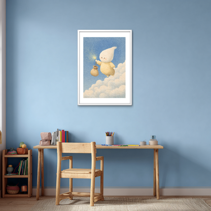 Cloudy Sand Poster