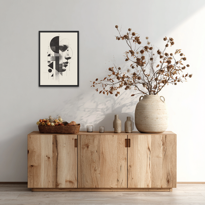 Astralis Gaze II Abstract Poster