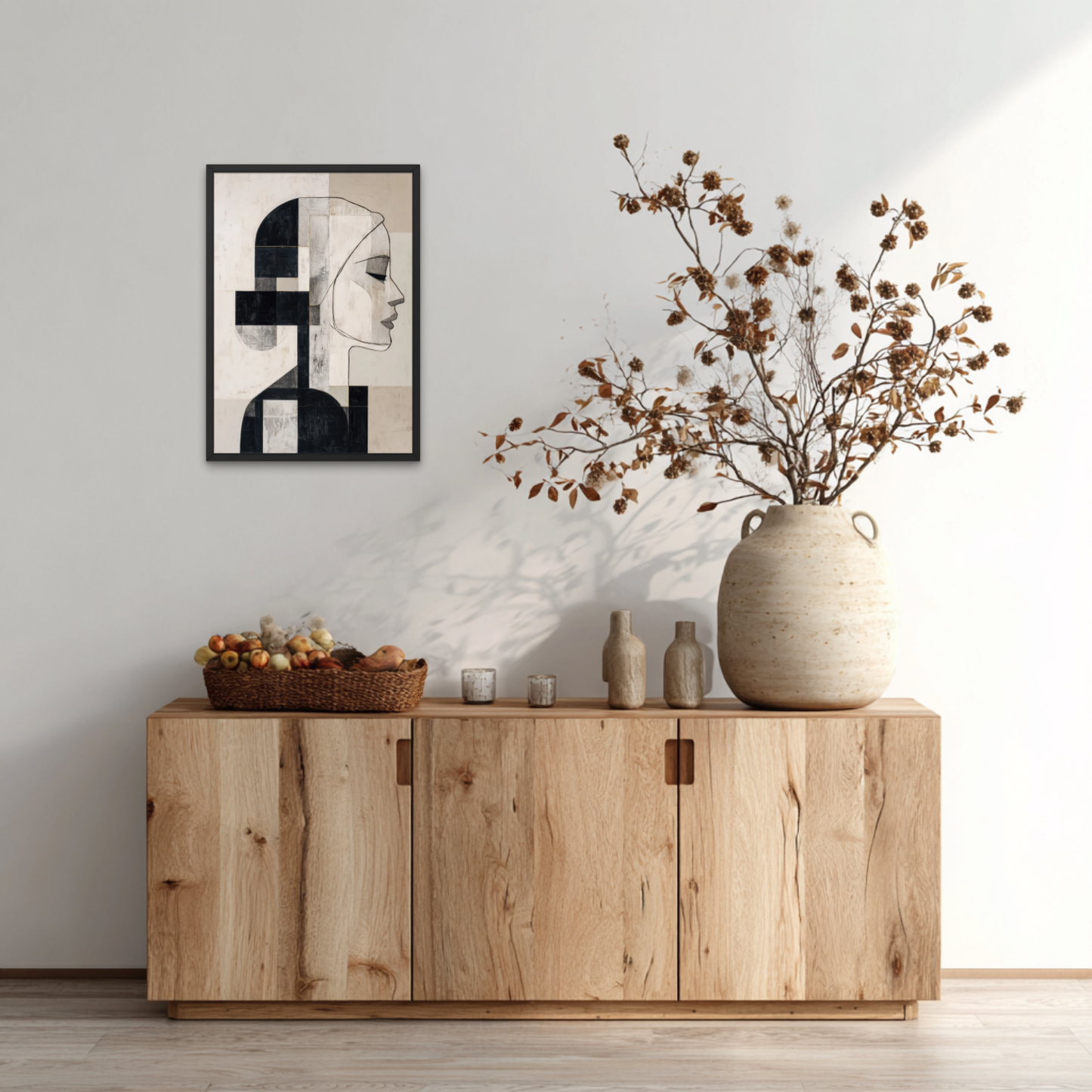 Liora Frame IV Abstract Poster