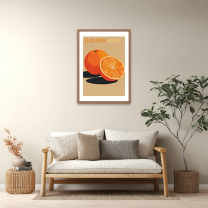 Golden Juice Poster