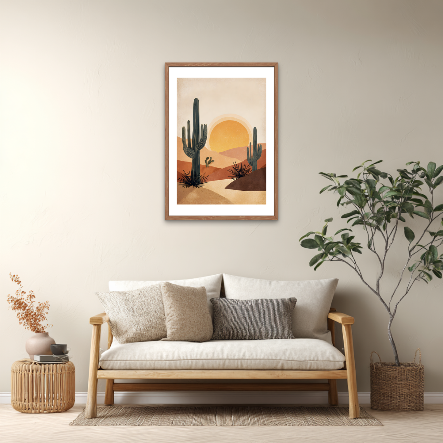 Golden Dunes Poster