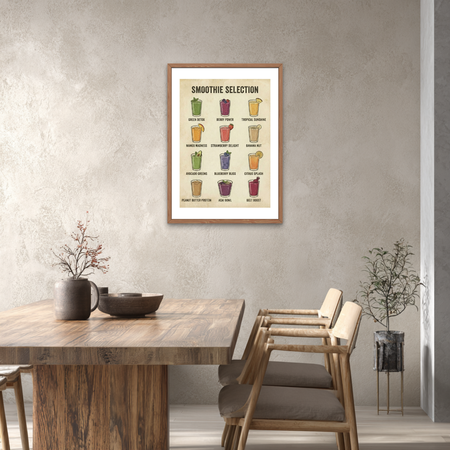 Smoothie Selection Poster
