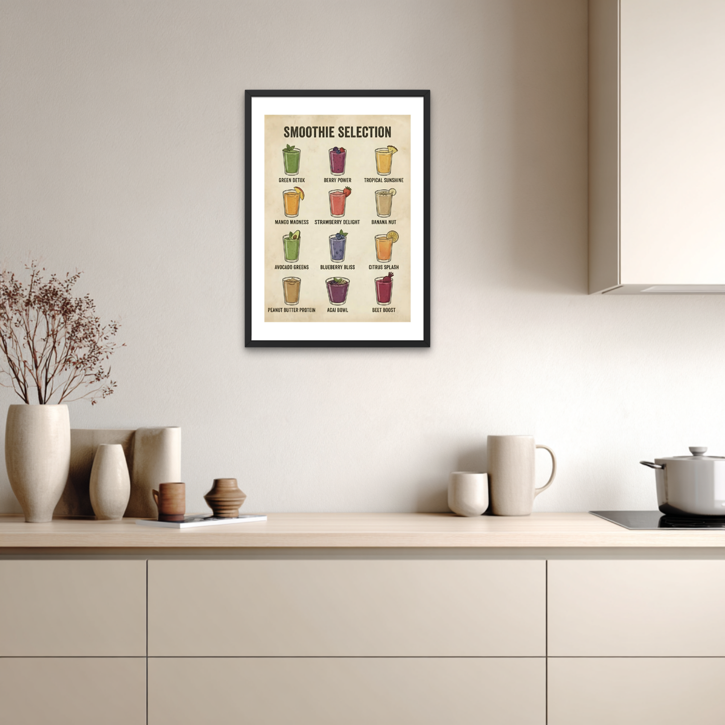 Smoothie Selection Poster