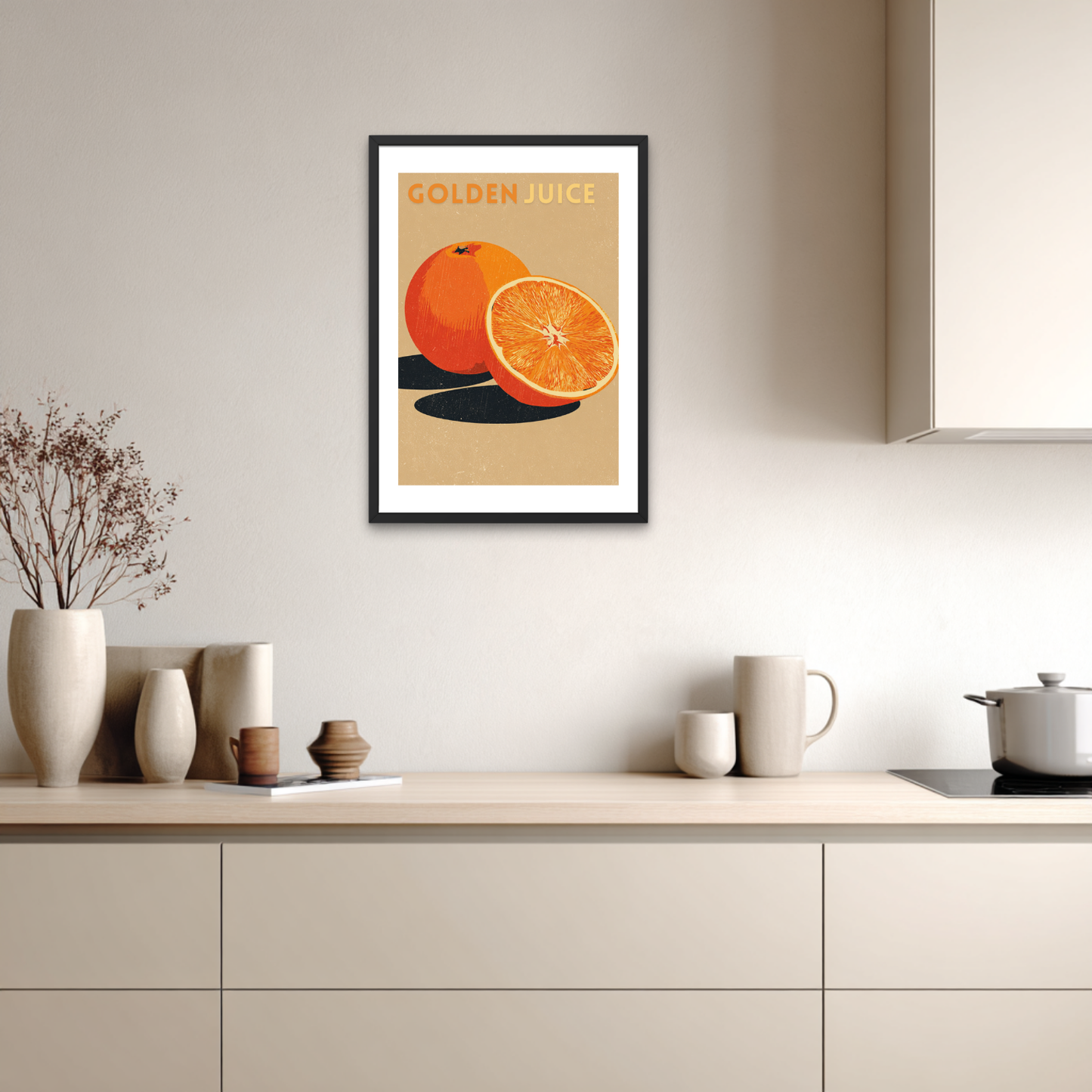 Golden Juice Poster