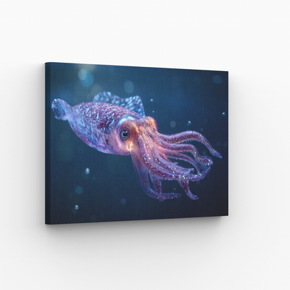Exotic Squid Leinwandbild
