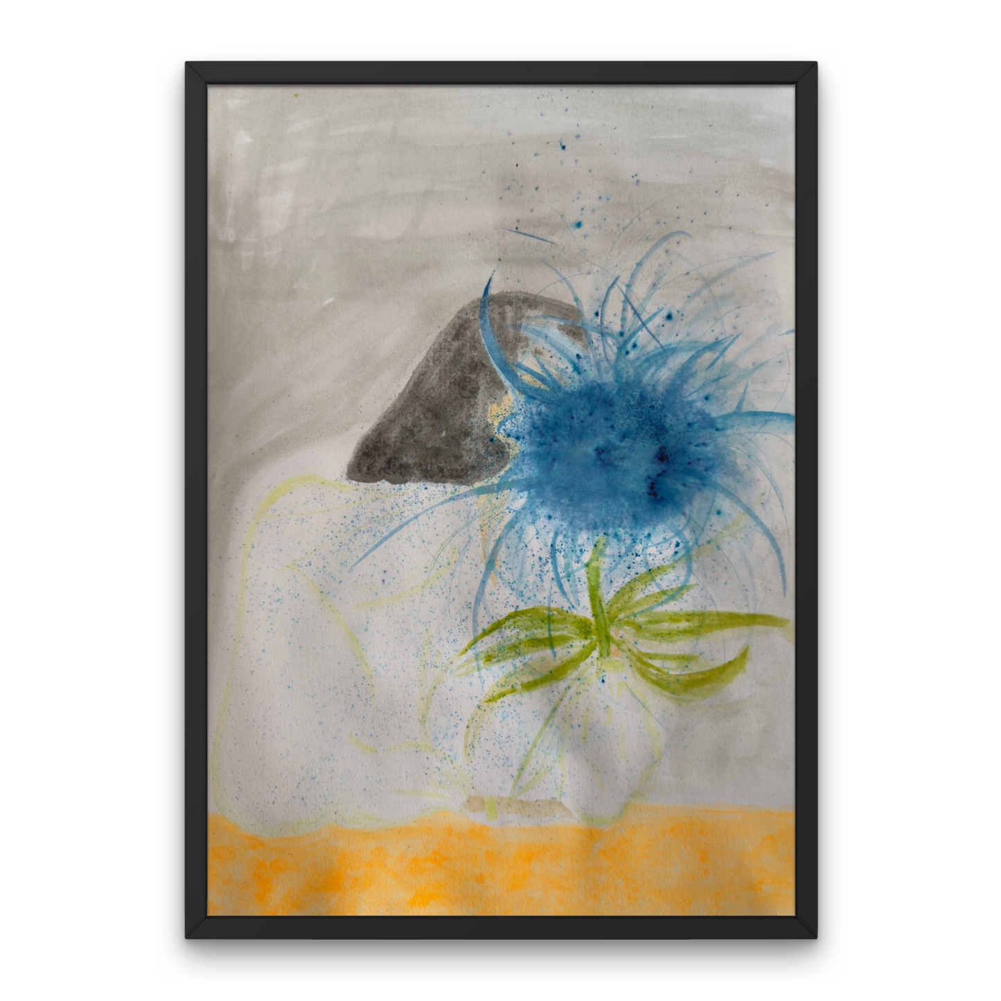 Nesxcoop - "Blüte im Sturm" Poster
