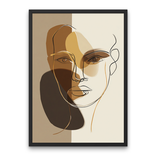 Nordic Grace Minimalistic Poster