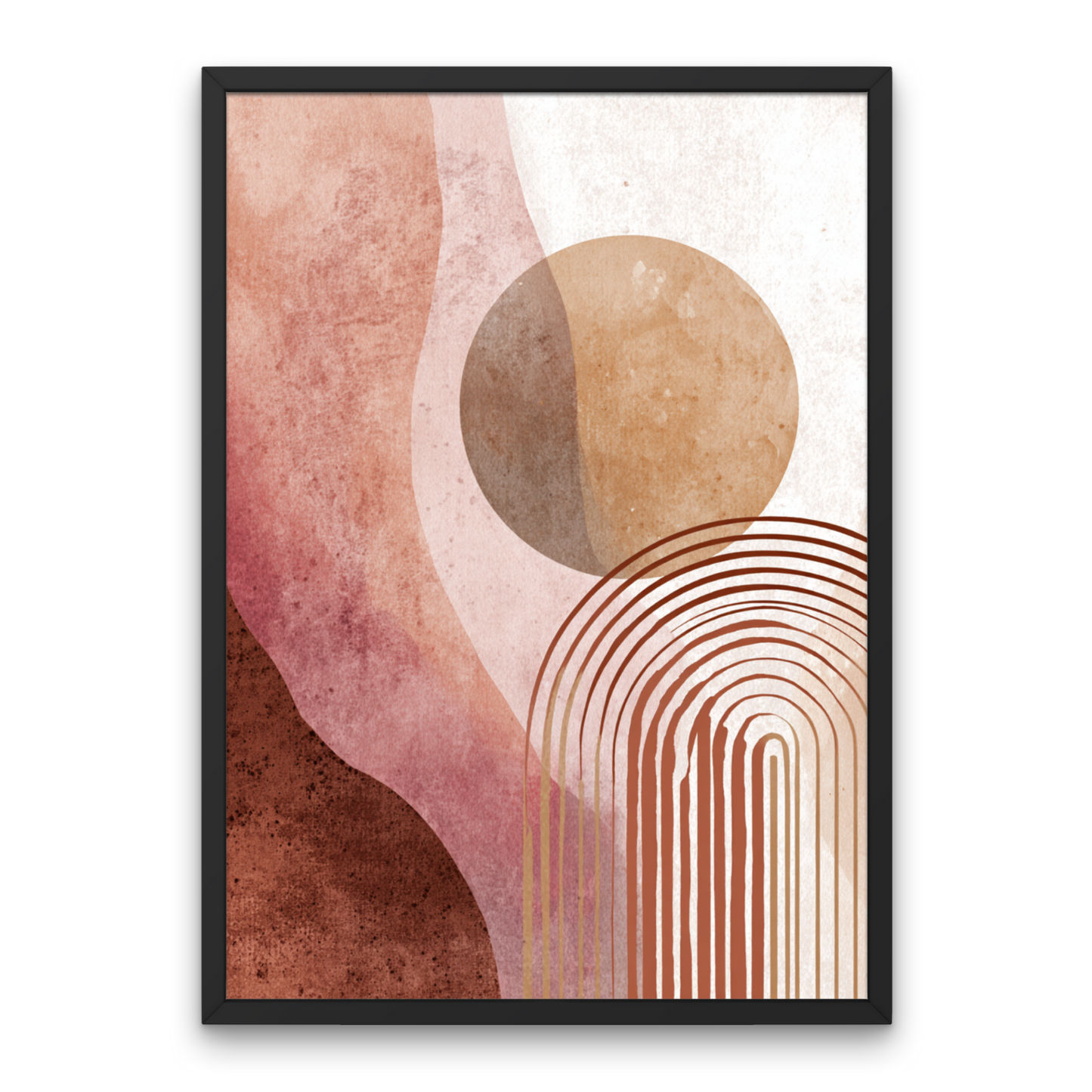 Abstract Arches Fine Boho Art Poster