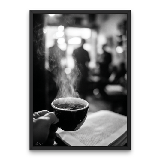 Coffee Steam Dreams Poster