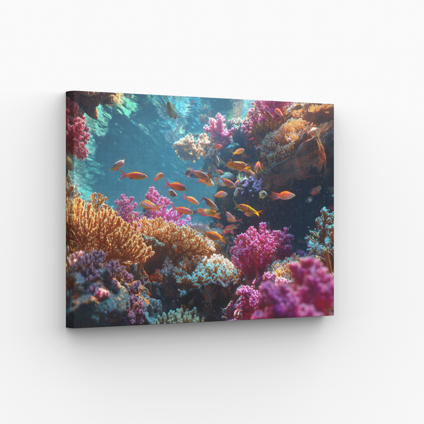 School of Coral Reef Leinwandbild